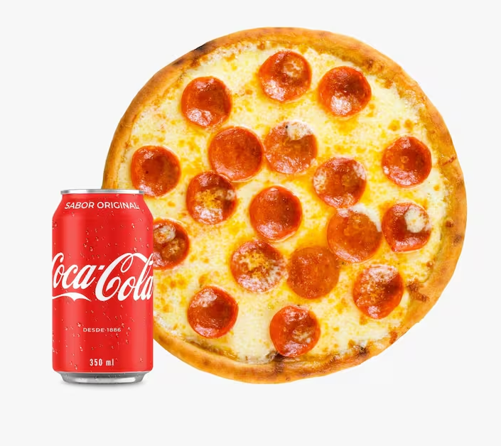 Pizza Brotinho + Coca Cola