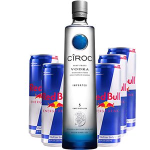 Ciroc + 5 Red Bull