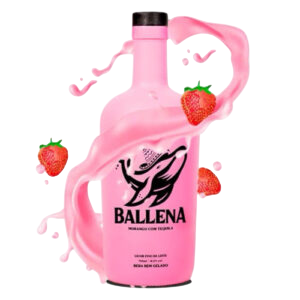 Licor Ballena Morango