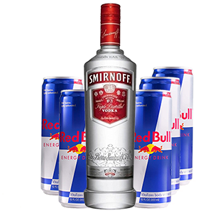 Smirnoff + 5 Red Bull