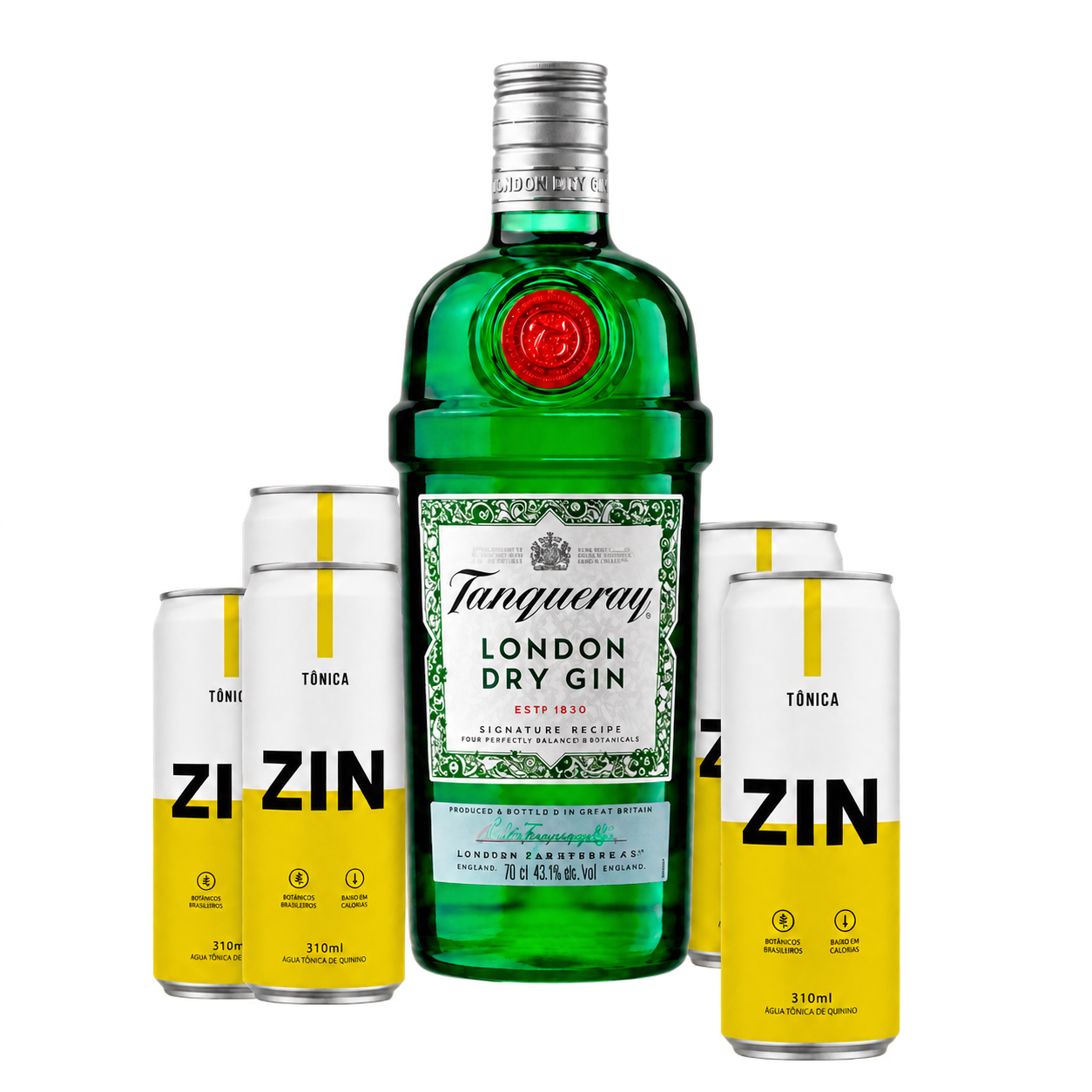 Gin Tanqueray + 5 Zin Tônica